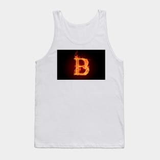 Fire letter set " B " Tank Top